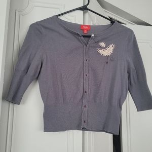 Birdie Crop Cardigan